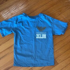 Nintendo Blue Legend of Zelda Shirt